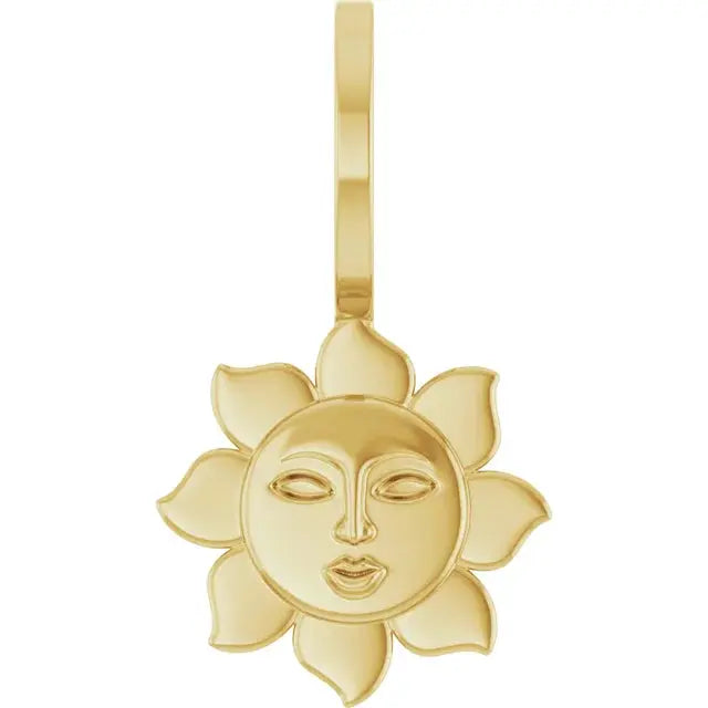 Sun Charm/Pendant norVoski