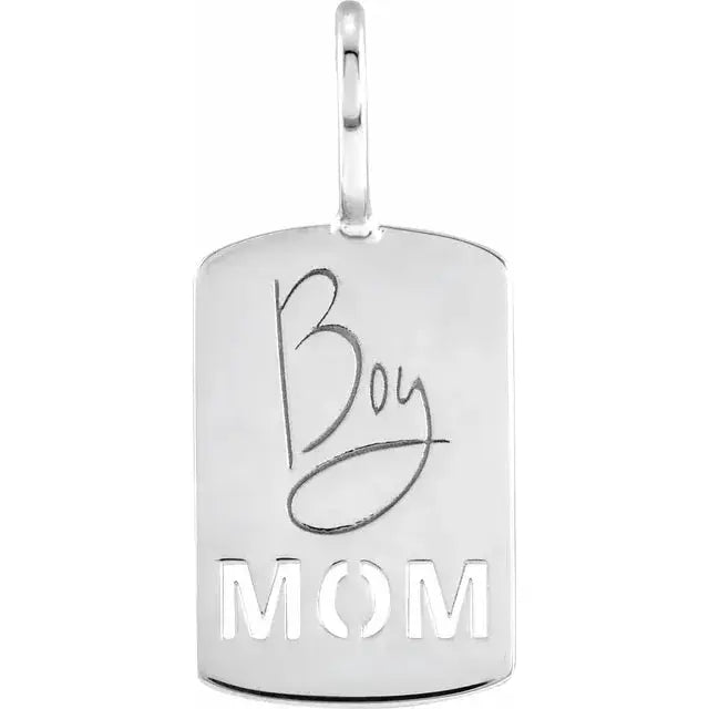 Boy Mom Charm/Pendant norVoski