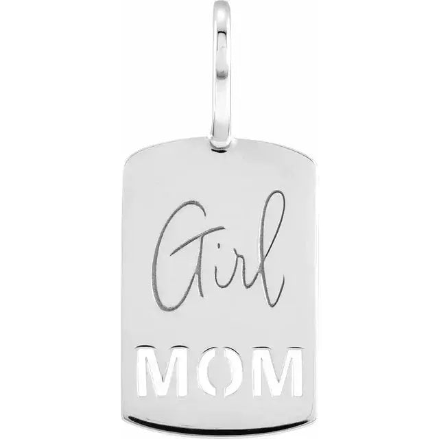 Girl Mom Charm/Pendant norVoski