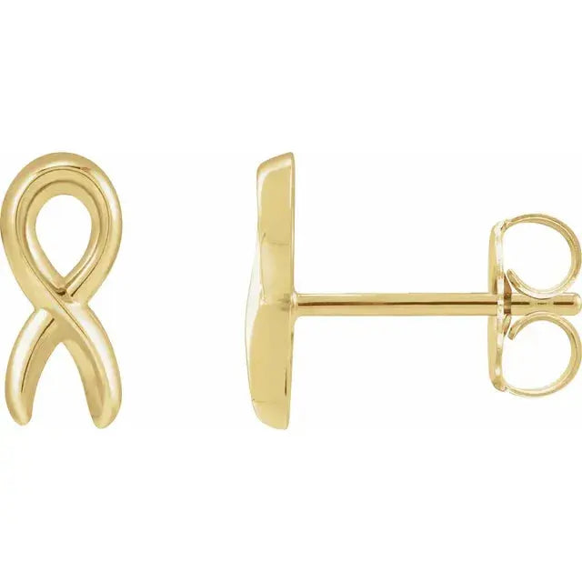 Survivor Ribbon Earrings norVoski