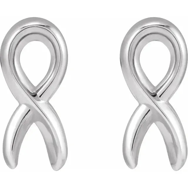 Survivor Ribbon Earrings norVoski