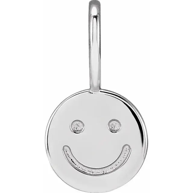 Smiley Face Charm/Pendant norVoski