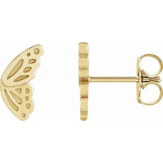 Butterfly Wing Earrings norVoski