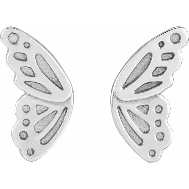 Butterfly Wing Earrings norVoski