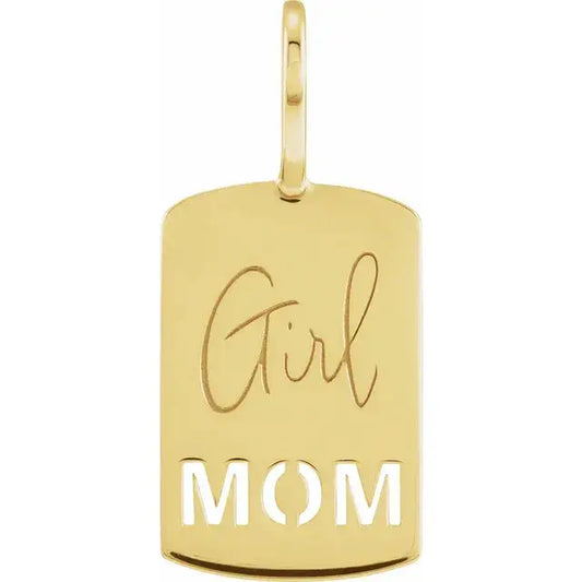 Girl Mom Charm/Pendant norVoski