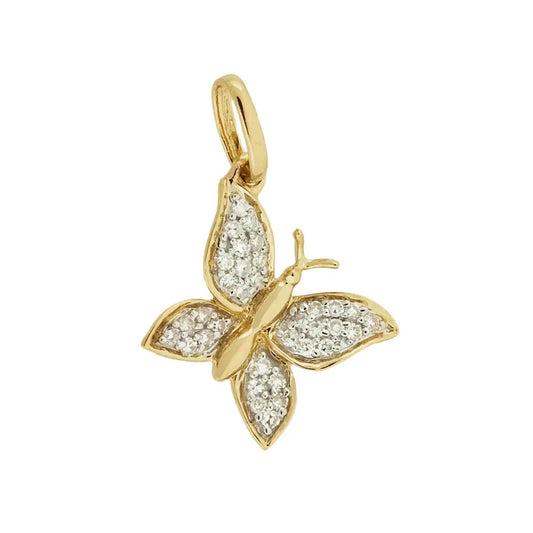 Diamond Butterfly Charm norVoski