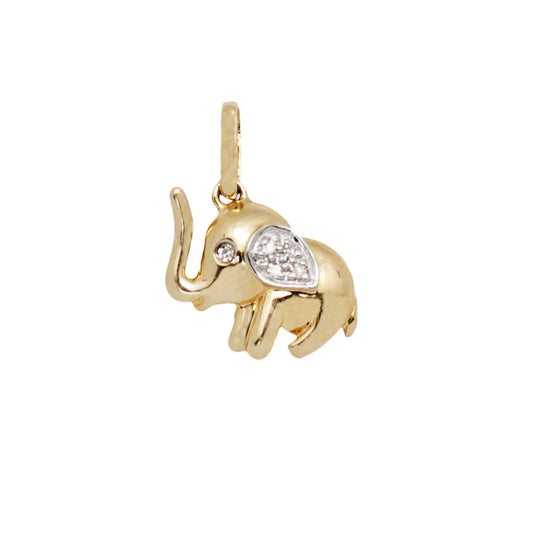Diamond Elephant Charm norVoski
