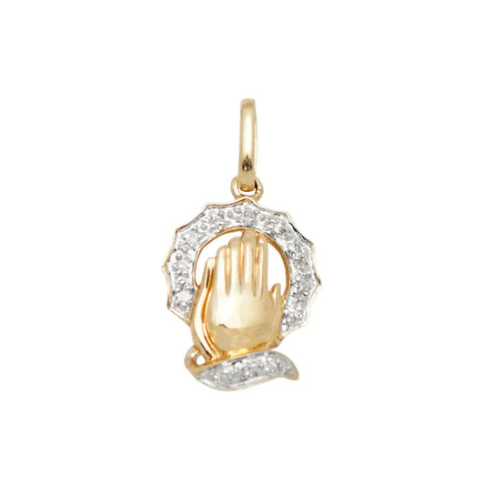 Praying Hand Charm norVoski