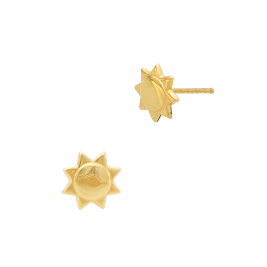 Gold Star Stud Earring norVoski