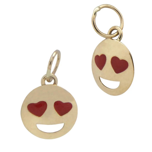 Heart Eyes Emoji Charm norVoski