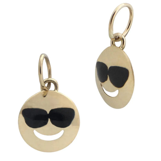 Smiling Face with Sunglasses Emoji Charm norVoski