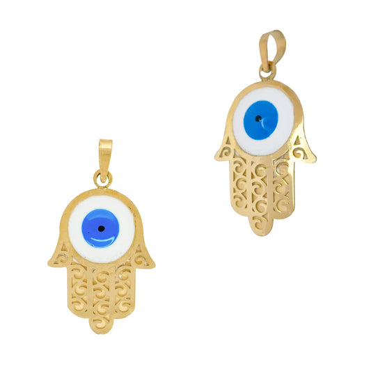 Hamsa with Evil Eye Charm norVoski